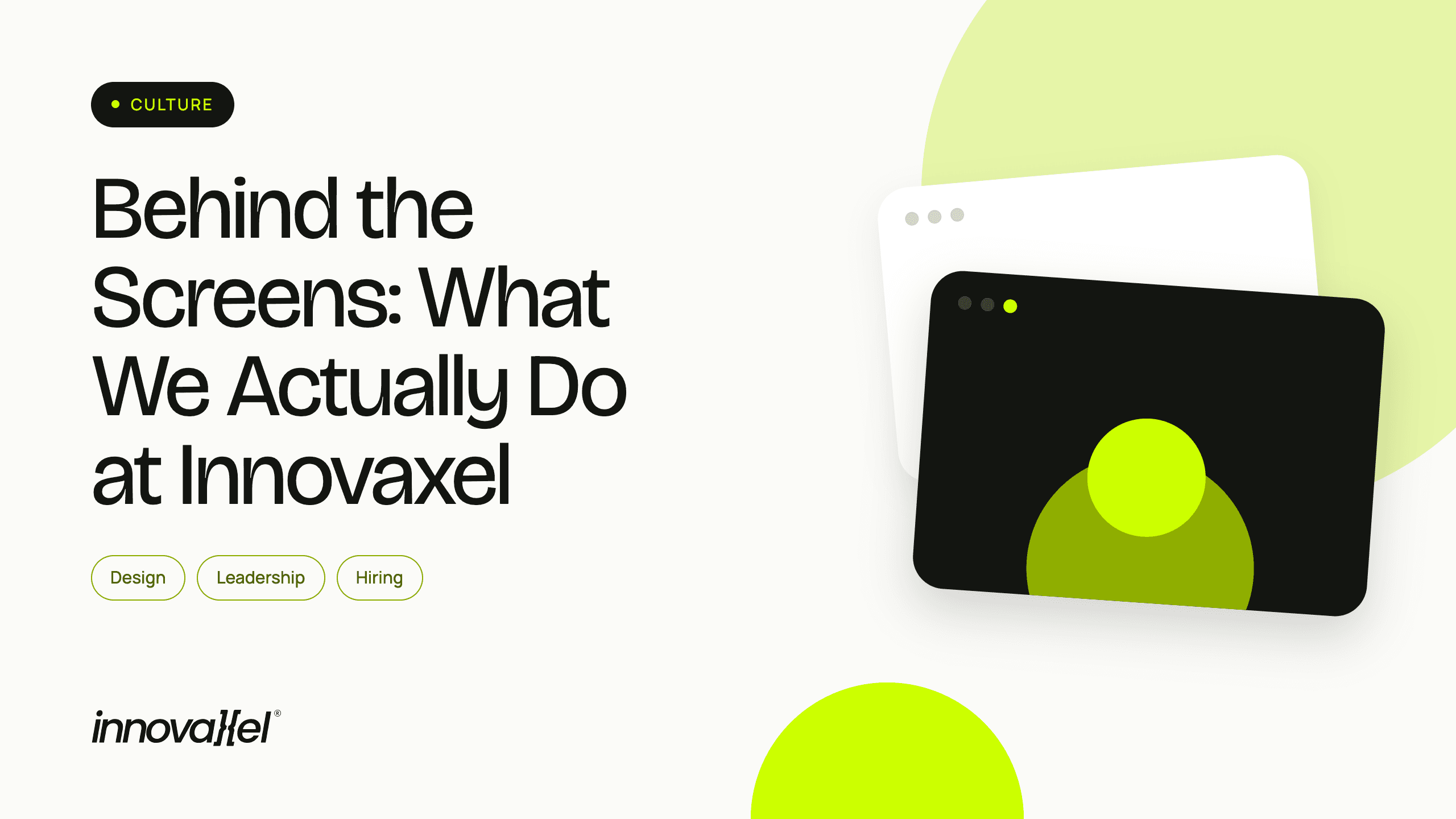 Behind the Screens: What We Actually Do at Innovaxel