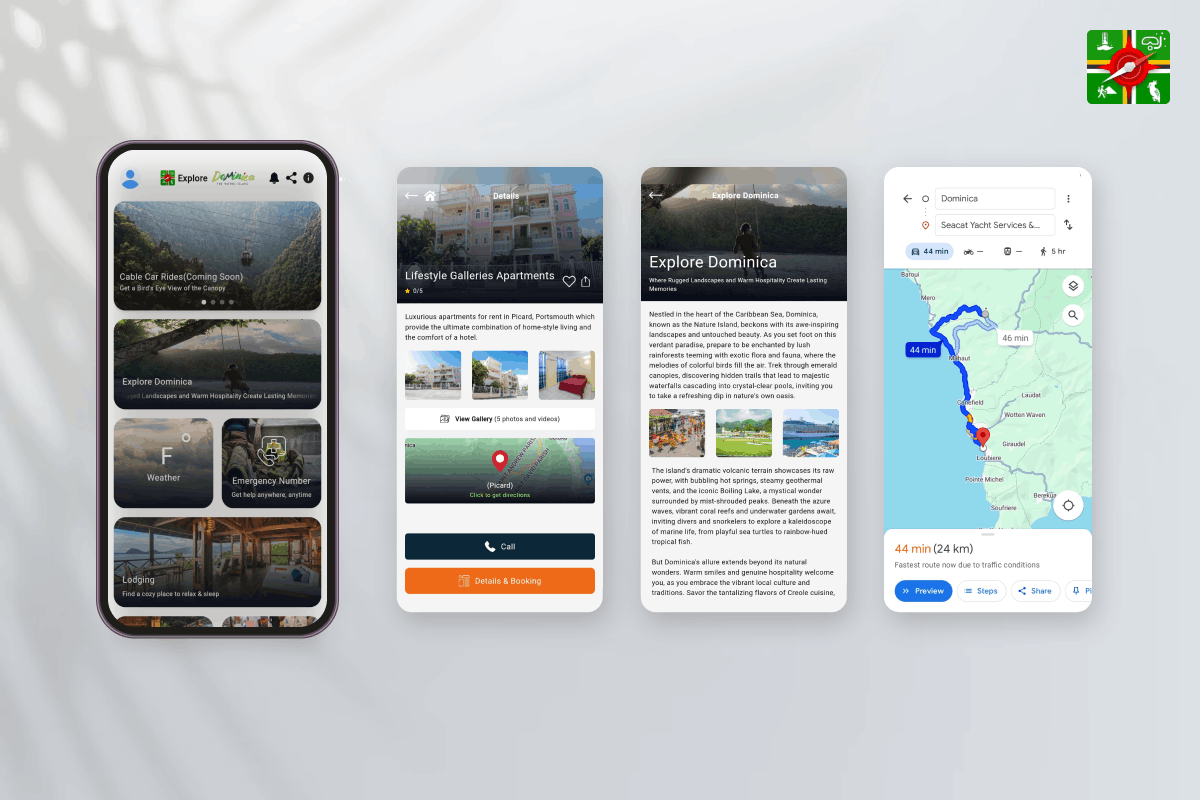 Explore Dominica banner
