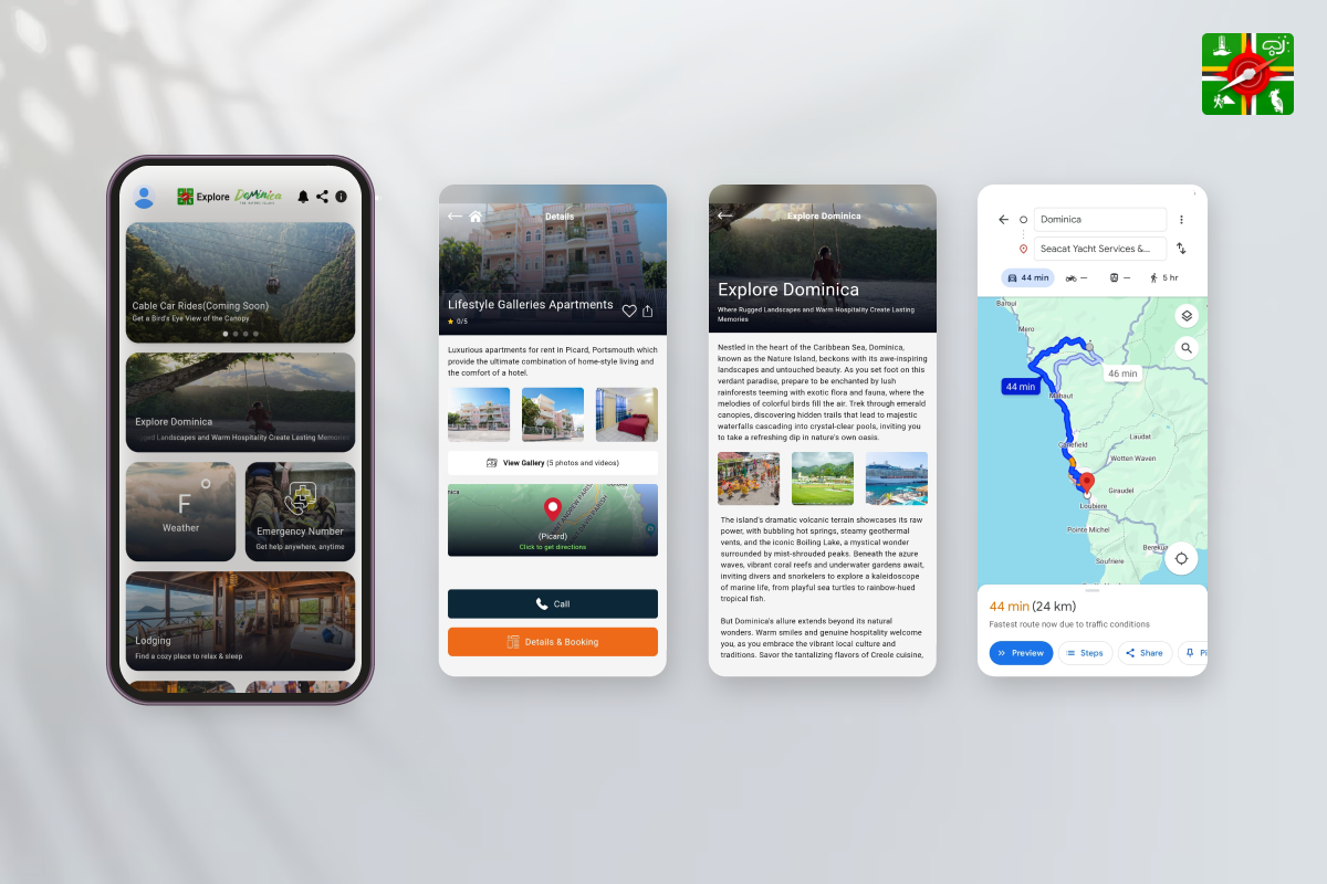 Explore Dominica banner
